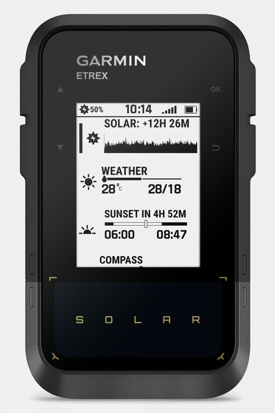 Garmin eTrex Solar GPS Black