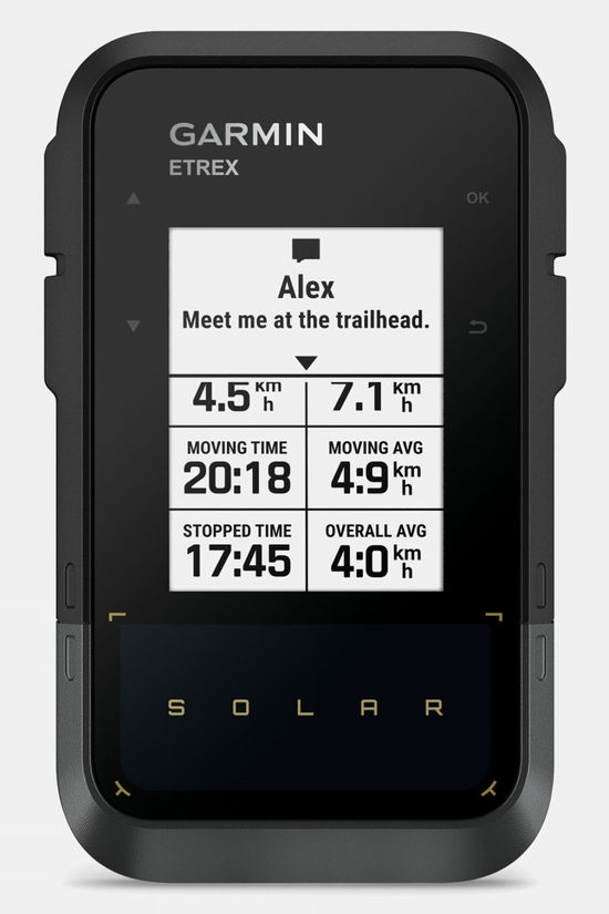 Garmin eTrex Solar GPS Black