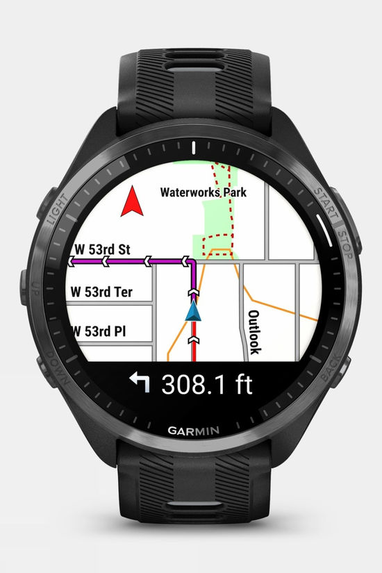 Garmin Forerunner 965 GPS Smartwatch Black