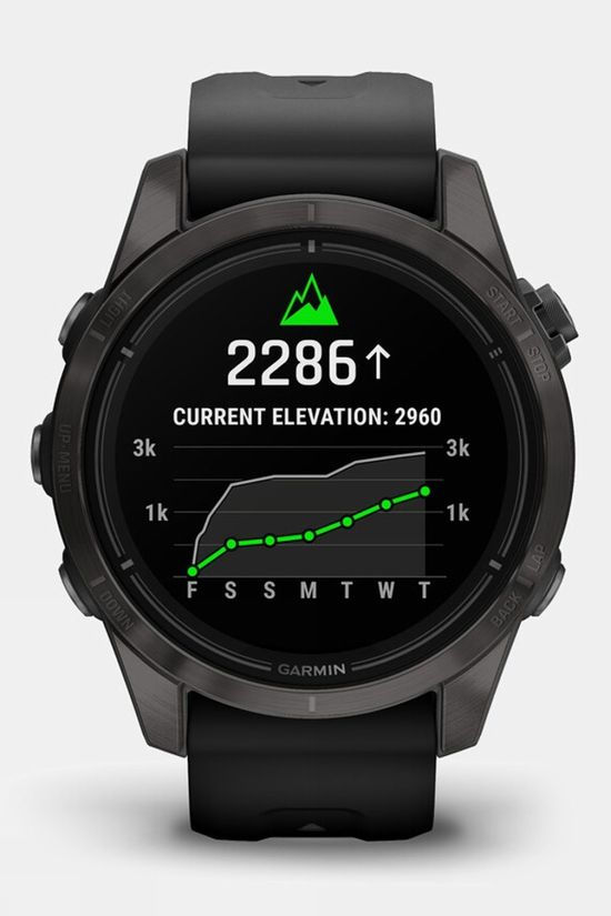 Garmin Epix  Pro Gen 2 Sapphire 42mm GPS Smartwatch Dk Grey        /Black