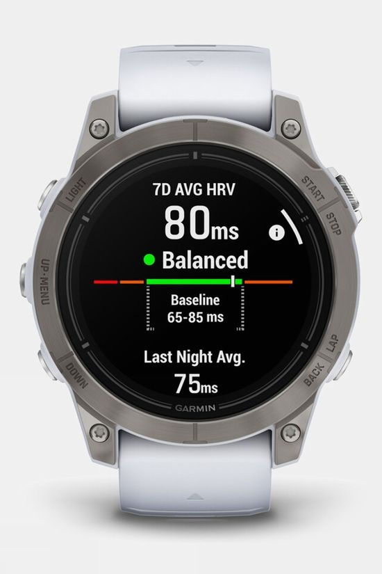 Garmin Epix  Pro Gen 2 Sapphire 47mm GPS Smartwatch Ti Whitestone