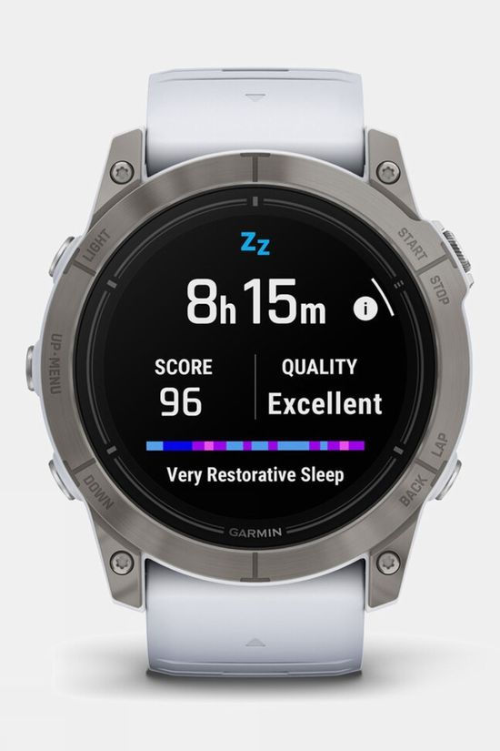Garmin Epix  Pro Gen 2 Sapphire 51mm GPS Smartwatch Titanium With Whitestone Band