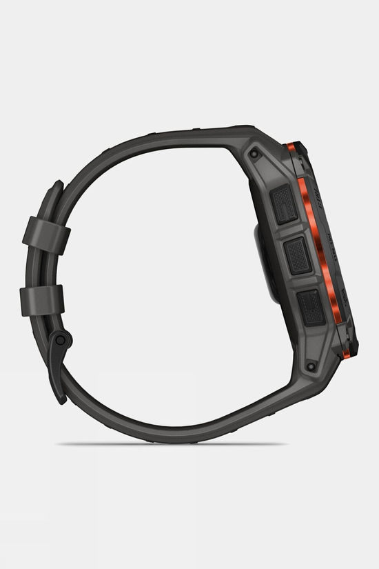 Garmin Instinct 3 Solar 50mm GPS Smartwatch Black Bezel With Charcoal Band