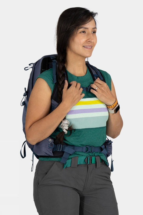 Osprey Womens Tempest 22 Daypack Anchor Blue/Atlas