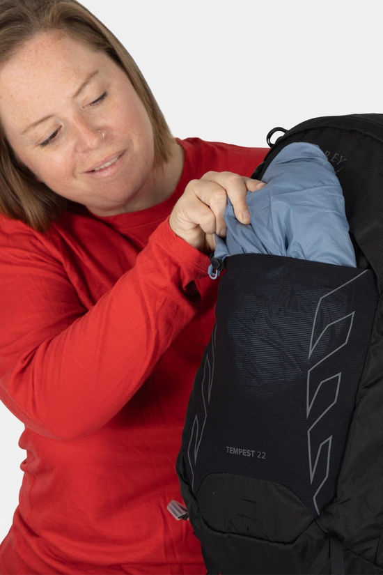 Osprey Womens Tempest 22 Daypack Black-Coal Grey