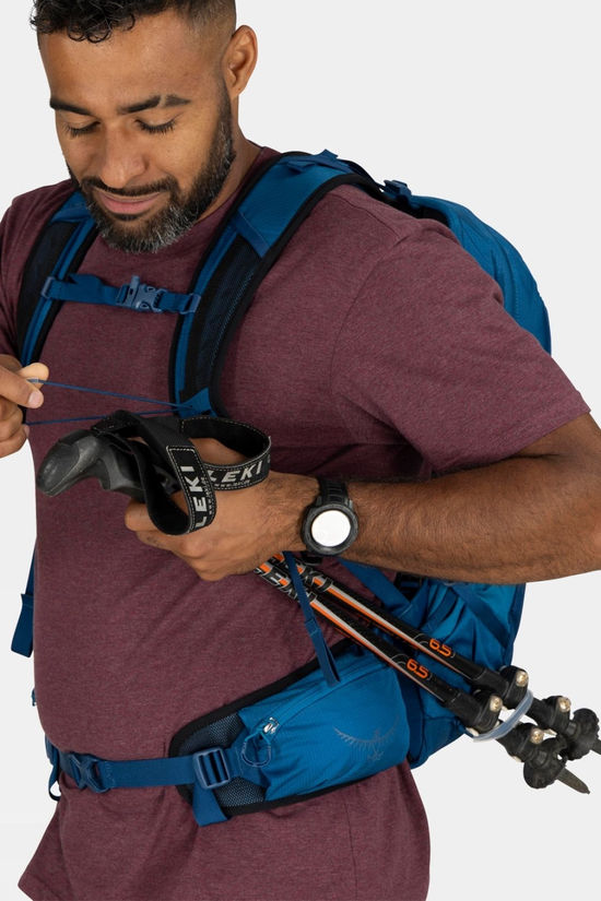 Osprey Mens Talon 11 Daypack Scoria Blue/Night Shift