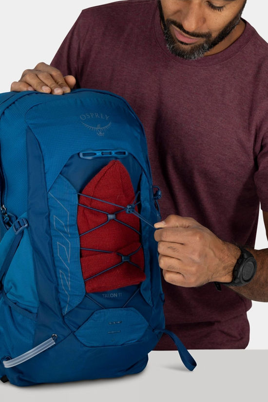 Osprey Mens Talon 11 Daypack Scoria Blue/Night Shift