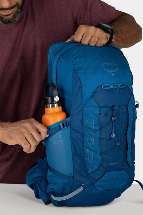 Osprey Mens Talon 11 Daypack Scoria Blue/Night Shift