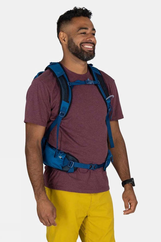 Osprey Mens Talon 11 Daypack Scoria Blue/Night Shift