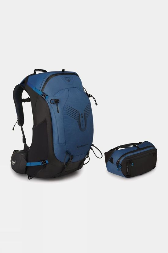 Osprey Mens UNLTD AntiGravity 64 Rucksack Marina Bay Blue