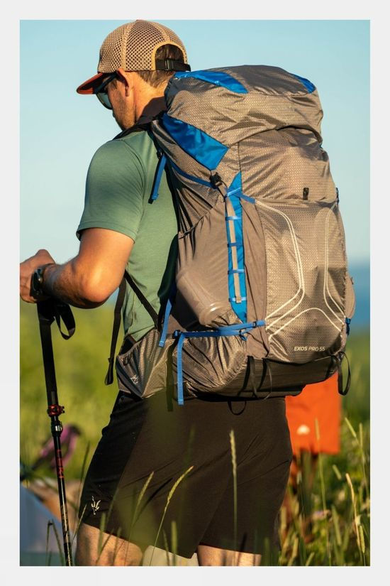 Osprey Exos Pro 55 Rucksack Dale Grey/Agam Blue