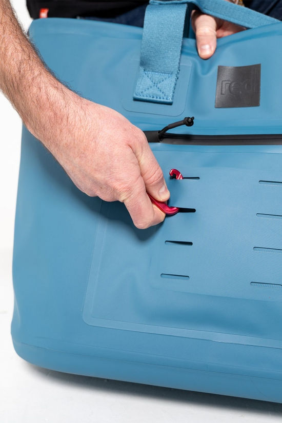 Red Equipment Waterproof 33L Tote Bag Storm Blue