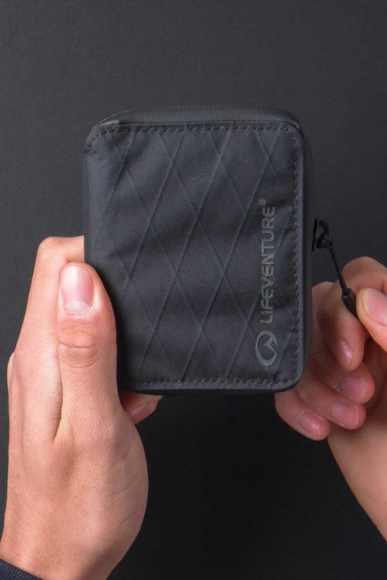 Lifeventure X-Pac RFiD Bi-Fold Wallet Black