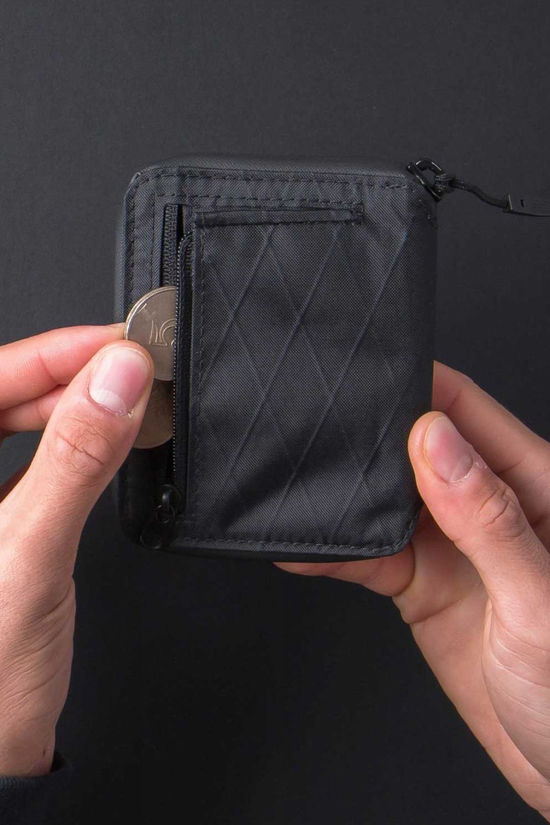 Lifeventure X-Pac RFiD Bi-Fold Wallet Black