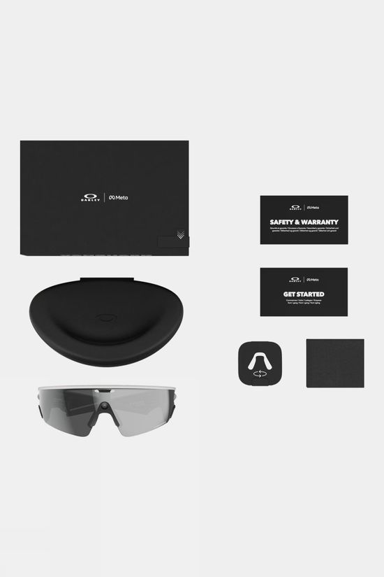 Oakley Meta Vanguard Sunglasses White - Prizm Black