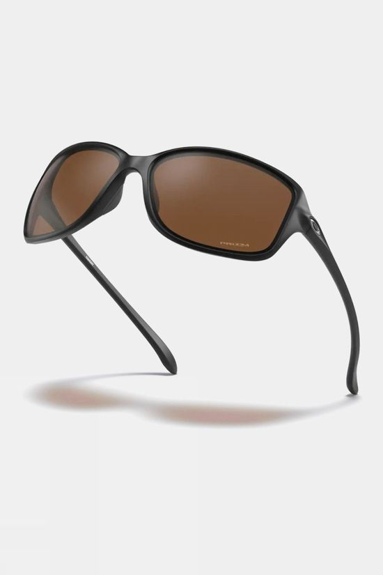 Oakley Womens Cohort Polarized Sunglasses Matte Black Prizm Tungsten Polarized