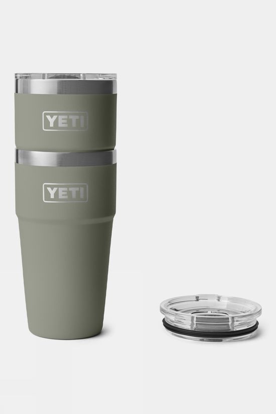 Yeti Rambler Stackable Cup With Magslider Lid - 20oz / 591ml Pampa Green