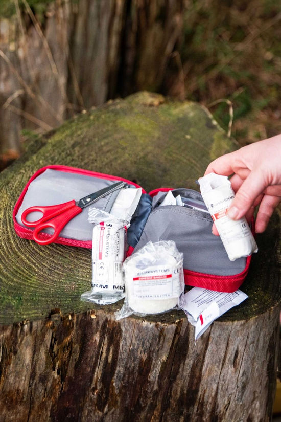 Mountain Paws Dog First Aid Kit  Red