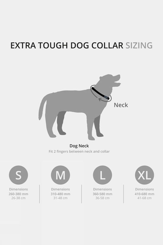 Mountain Paws Extra Tough Dog Collar - Small  Red