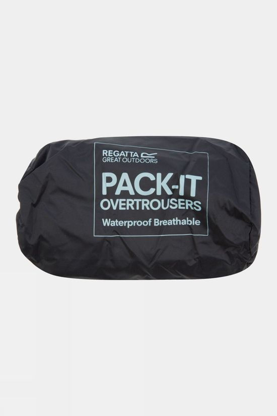 Regatta Kids Pack-It Overtrousers  Black