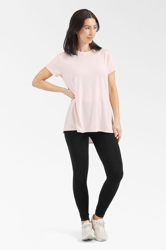 Lilybod Womens Kendall T-Shirt Light Pink