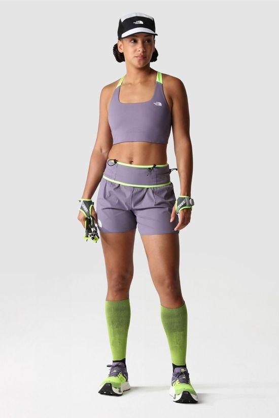 The North Face Womens Summit Pacesetter Run Shorts Tnf Black-Lunar Slate
