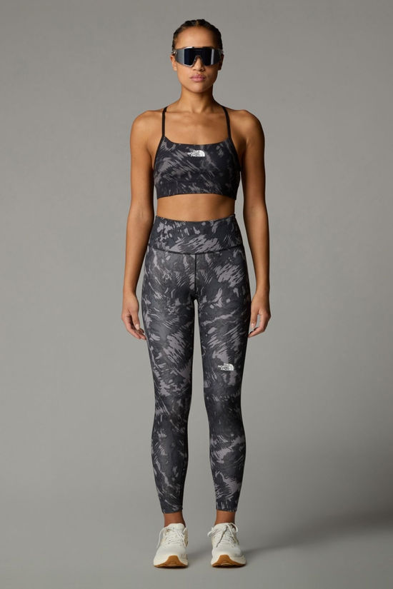 The North Face Womens Flex 25" Printed Leggings Tnf Black Waterfall Print