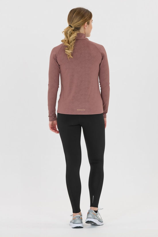 Endurance Womens Long Run Tights Black