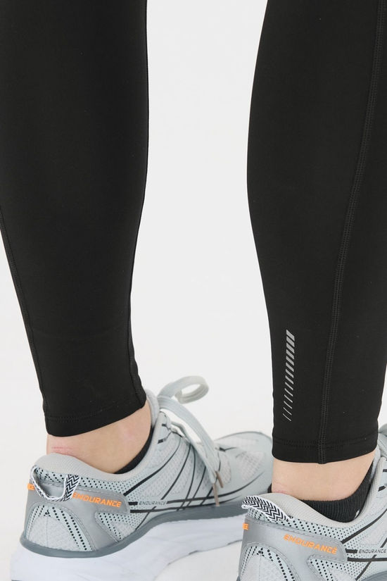 Endurance Womens Long Run Tights Black