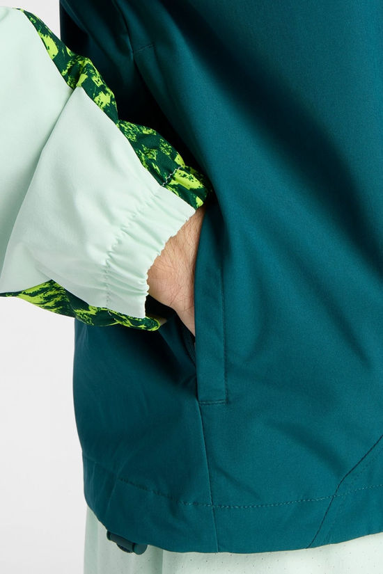New Balance Mens London Edition Marathon Jacket Medusa Green