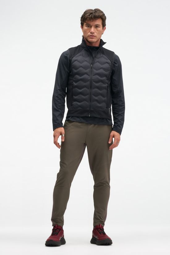 Hoka Mens Skyfill Insulated Vest  Black
