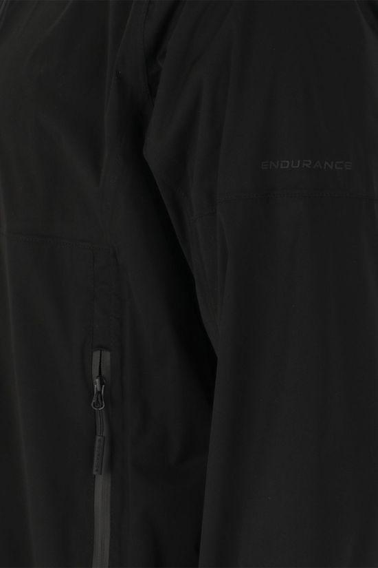 Endurance Mens Komint Waterproof Jacket Black