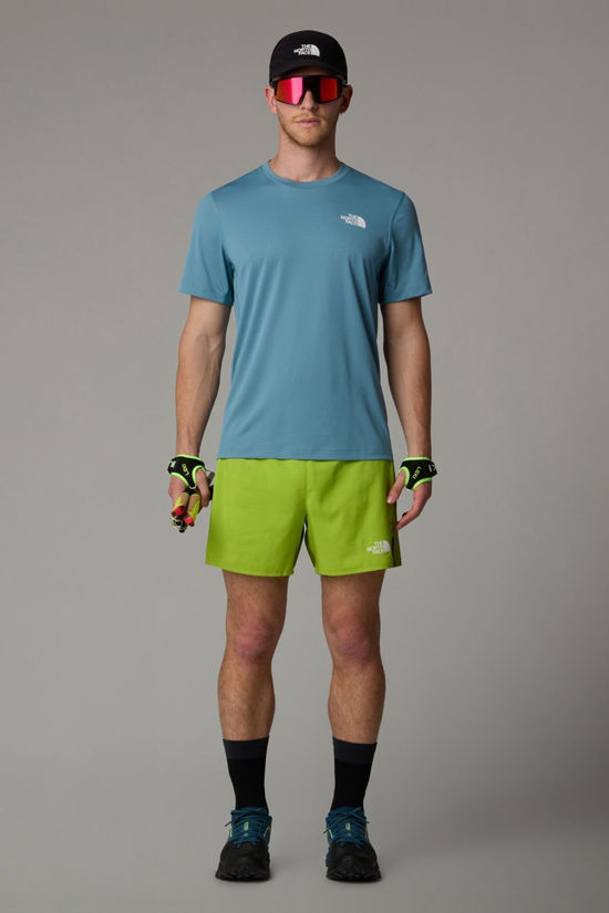 The North Face Mens Lightbright T-Shirt Algae Blue