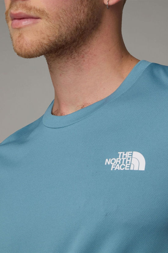 The North Face Mens Lightbright T-Shirt Algae Blue