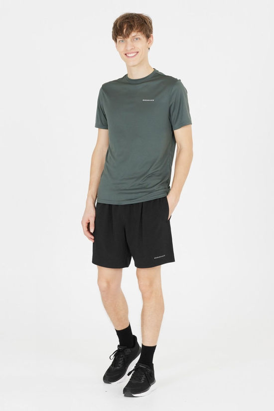 Endurance Mens Kros Running Shorts Black