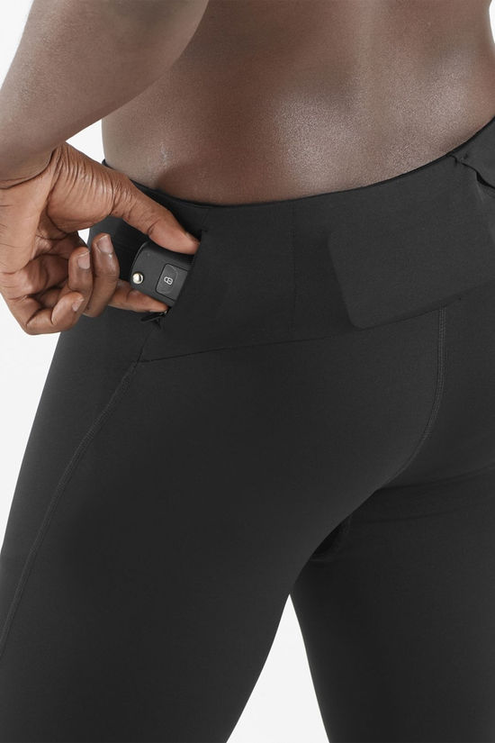 Salomon Mens Shakeout Core Tights Deep Black