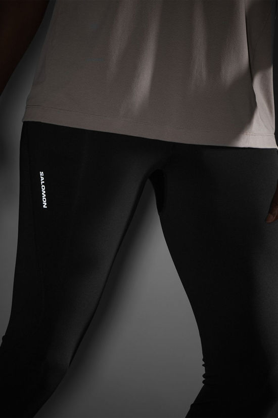 Salomon Mens Shakeout Core Tights Deep Black