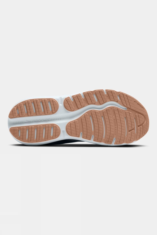 Brooks Womens Ghost Max 2 Shoes Baltic Sea/Bonnie Blue/Peach