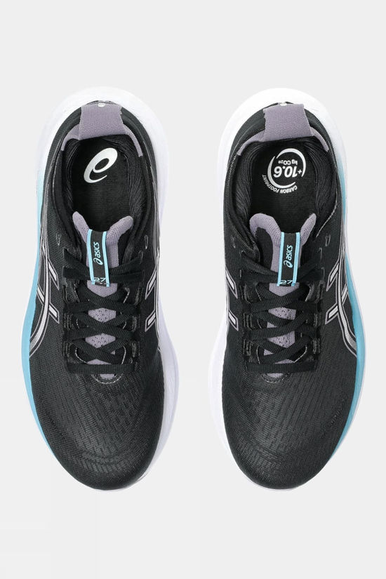 Asics Womens Gel-Nimbus 27 Shoes Black/Dusk Violet
