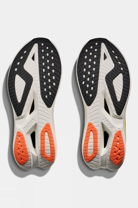 Hoka Womens Mach X 3 Shoes Neon Rose/Neon Tangerine
