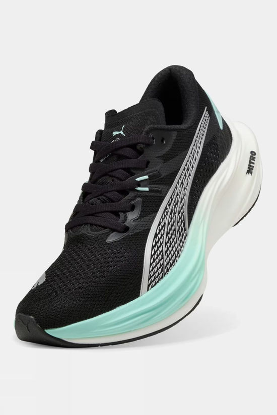 Puma Womens Deviate Nitro 3 Shoes Puma Black/Mini Melt