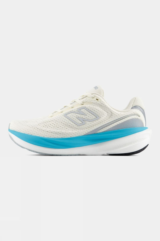New Balance Womens 1080V15 Shoes Angora / Blue Glaze