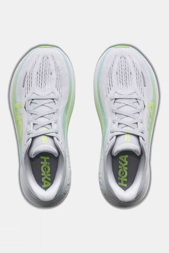 Hoka Womens Clifton Pro Shoes Cosmic Grey/Neon Yuzu
