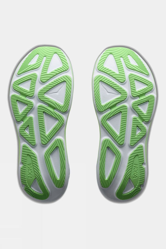 Hoka Womens Clifton Pro Shoes Cosmic Grey/Neon Yuzu