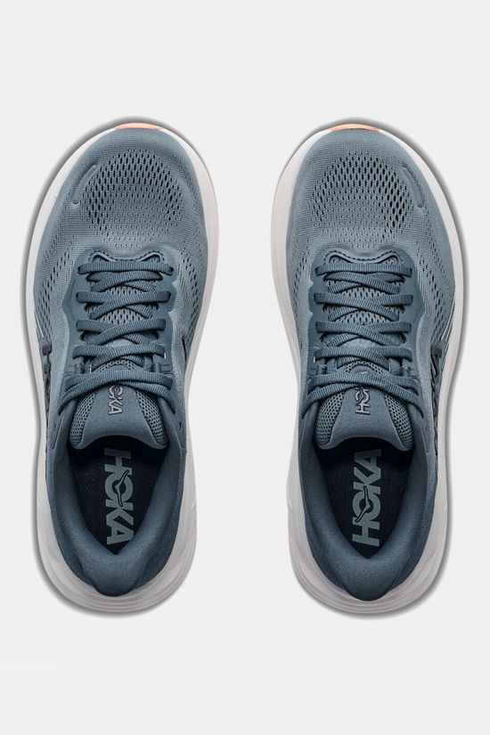 Hoka Womens Clifton 11 Shoes Faded Navy/Glimmering Blue