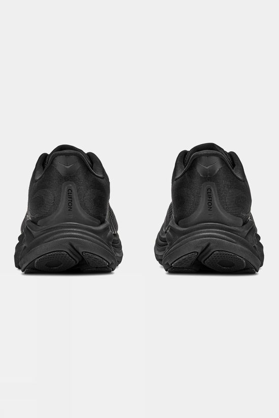 Hoka Womens Clifton 11 Shoes Black / Black