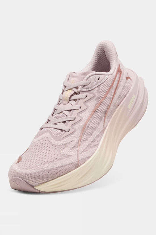 Puma Womens Deviate Pure Nitro Shoes Misty Pink