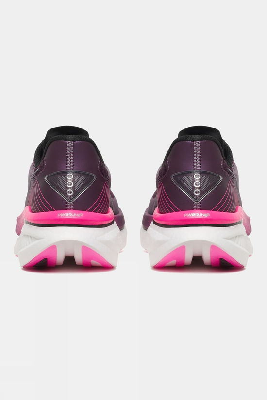 Saucony Womens Endorphin Azura Shoes Eggplant/Shock