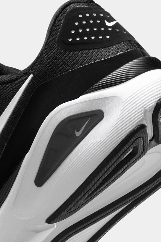 Nike Womens Structure 26 Shoes Black/White-Cool Grey-Metallic Silver