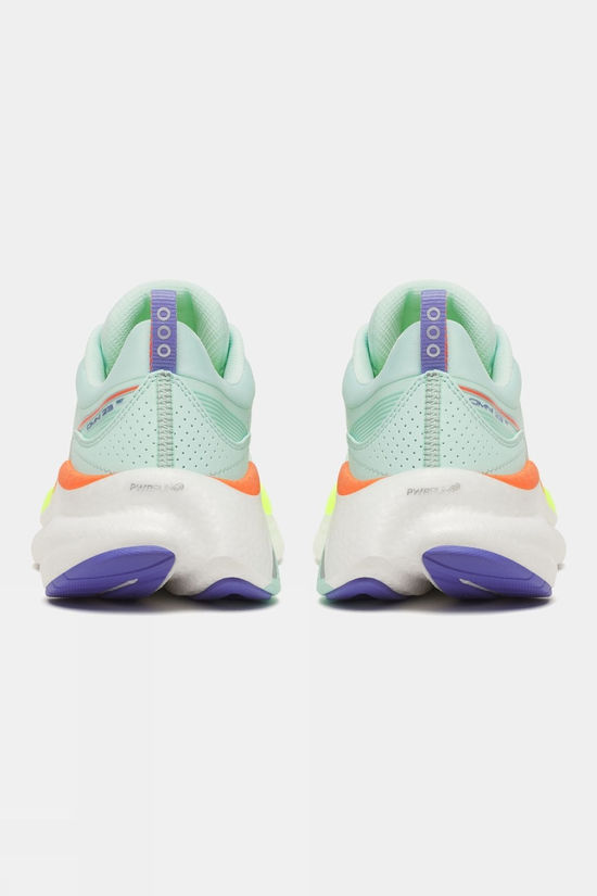 Saucony Womens Omni 23 ST Shoes Aqua/Fire